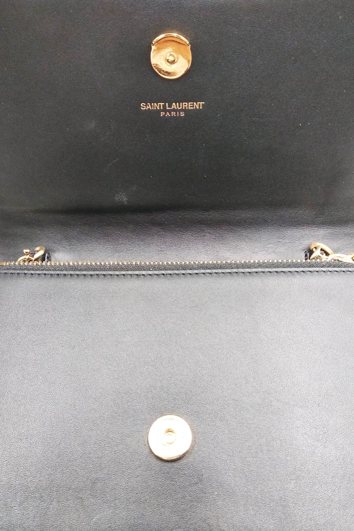 Monogram Small Kate with Tassel Black with Gold Hardware Black