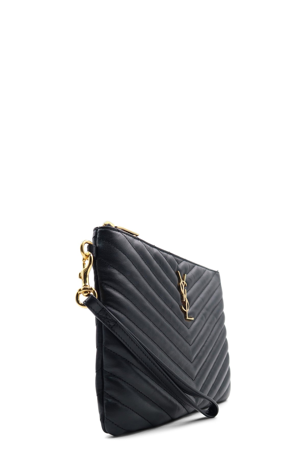 New Jolie Monogram Clutch Bag Nero
