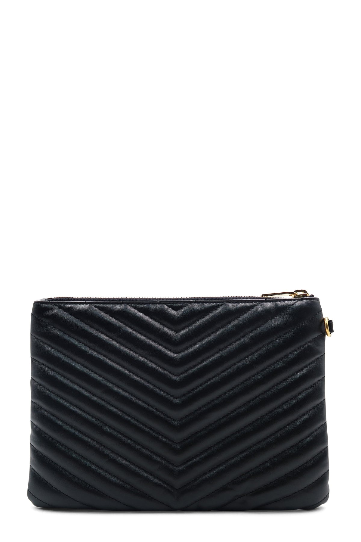 New Jolie Monogram Clutch Bag Nero