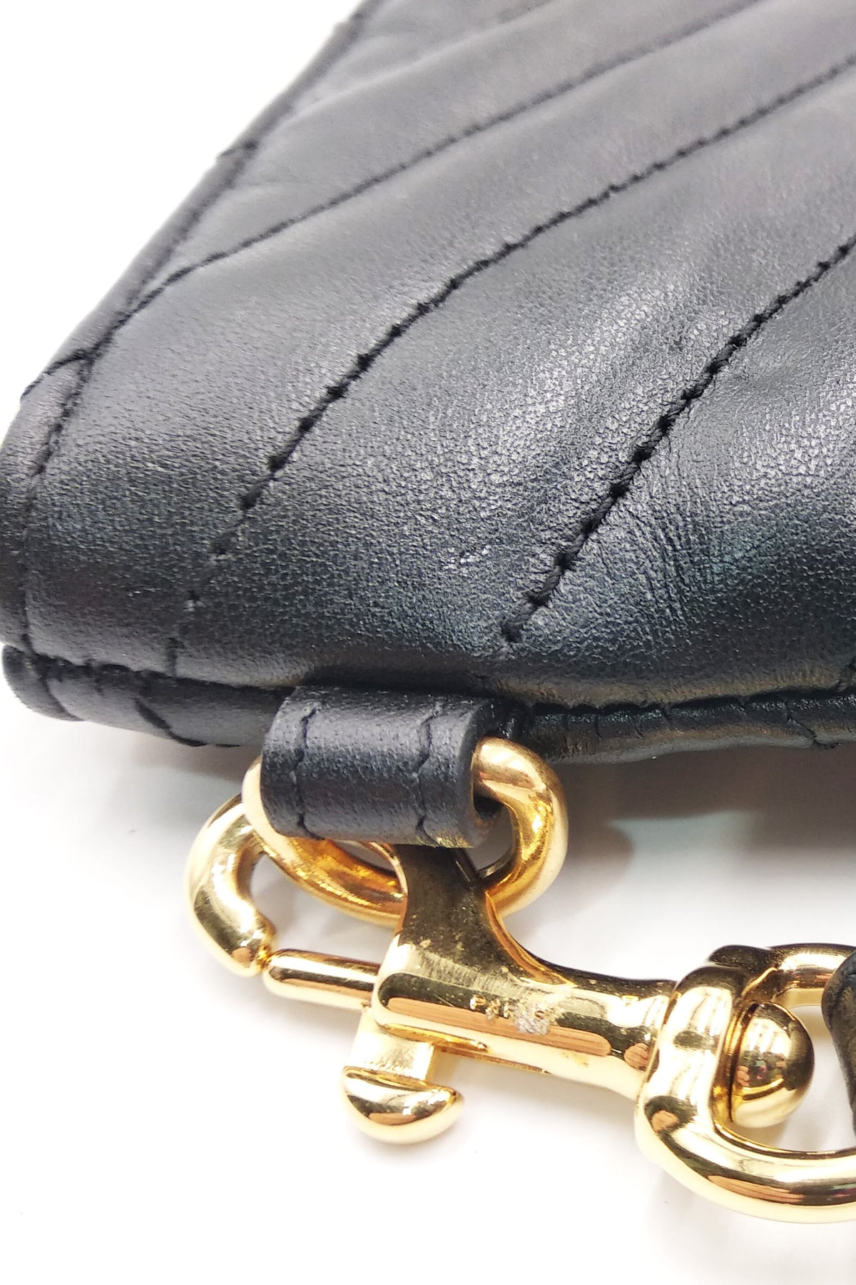 New Jolie Monogram Clutch Bag Nero