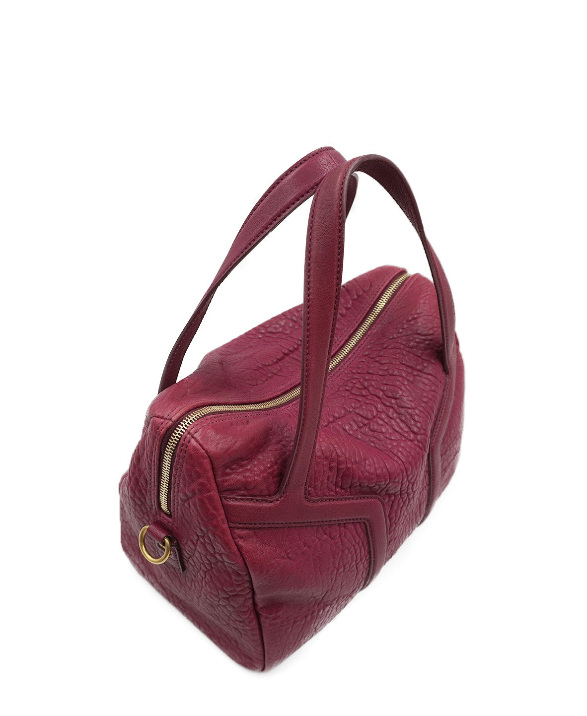 Pebbled Easy Shoulder Bag Pink