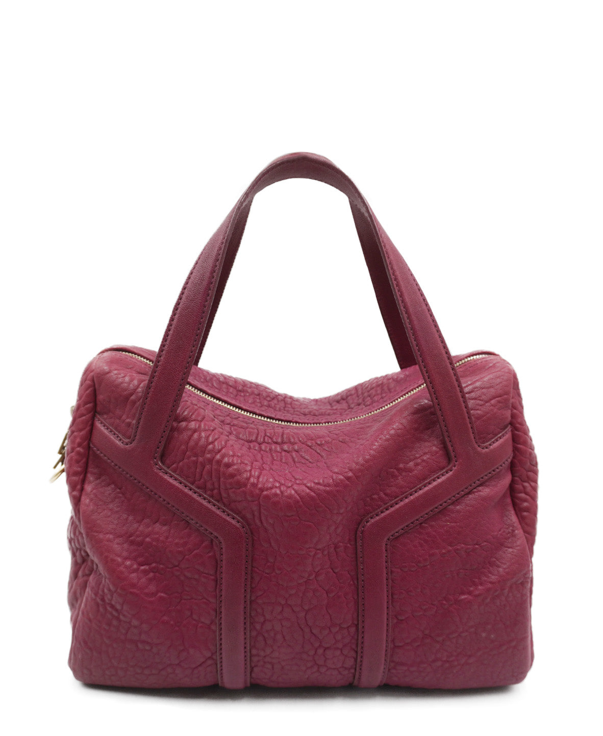 Pebbled Easy Shoulder Bag Pink