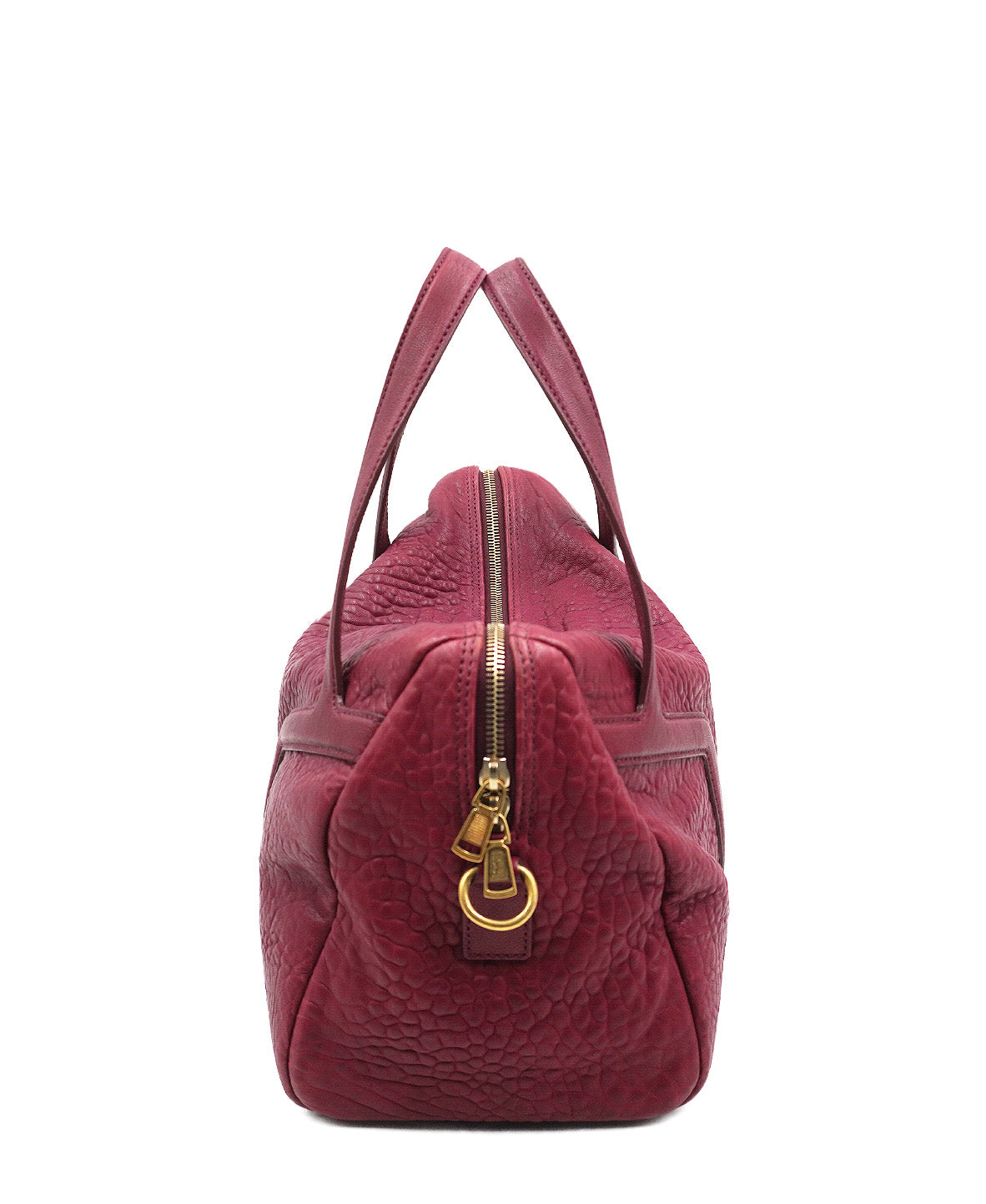 Pebbled Easy Shoulder Bag Pink