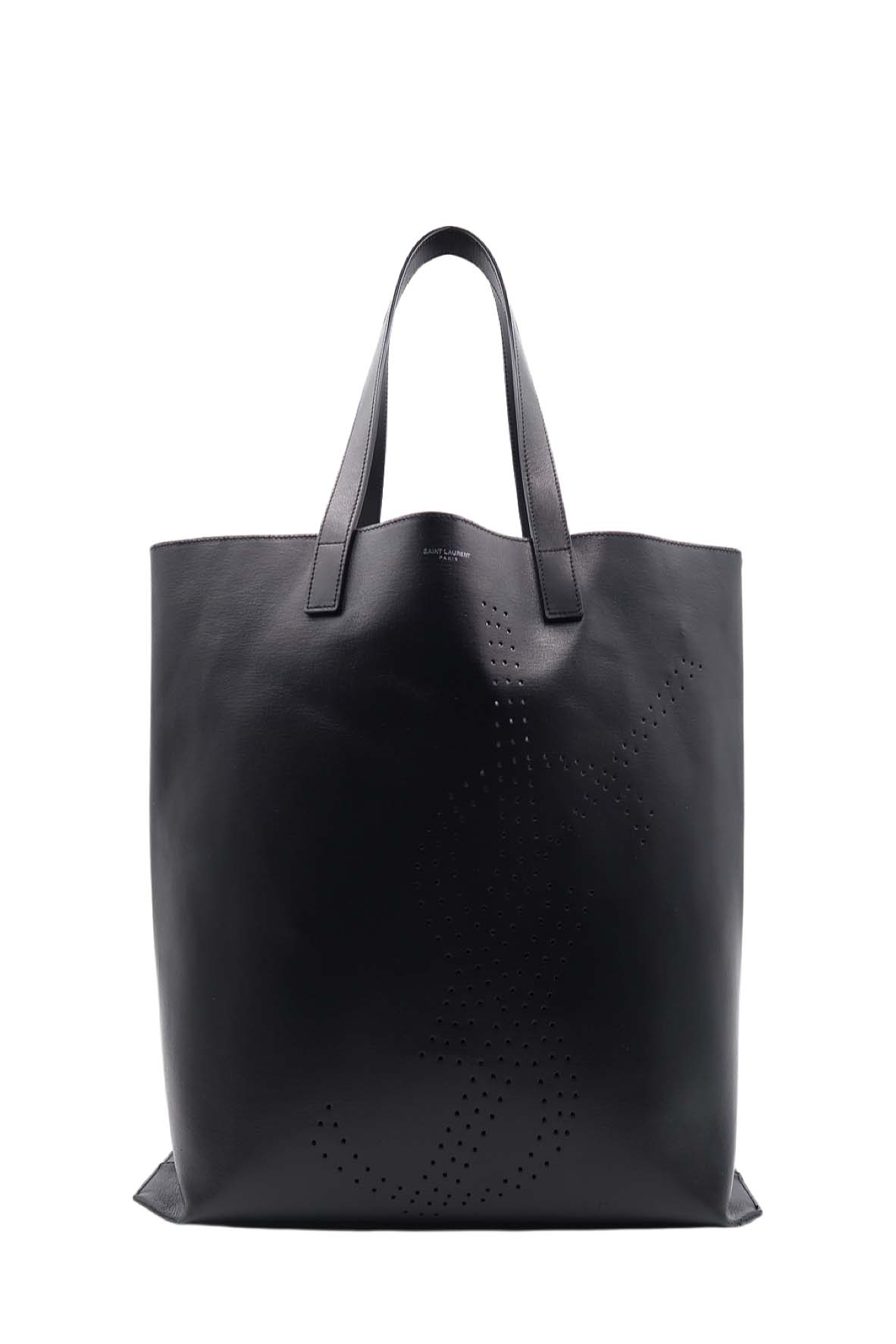 Perforated YSL Tote Black