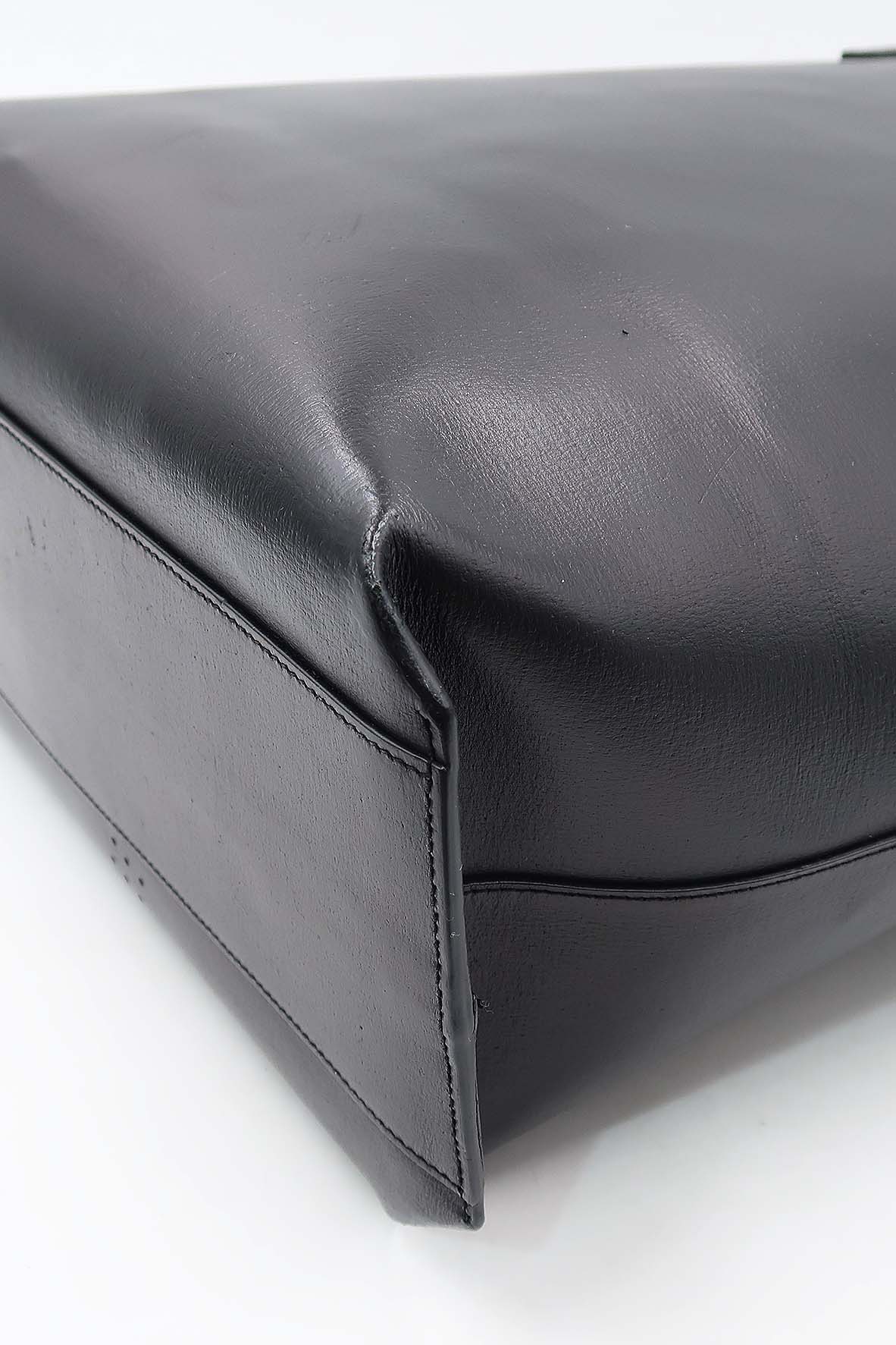 Perforated YSL Tote Black