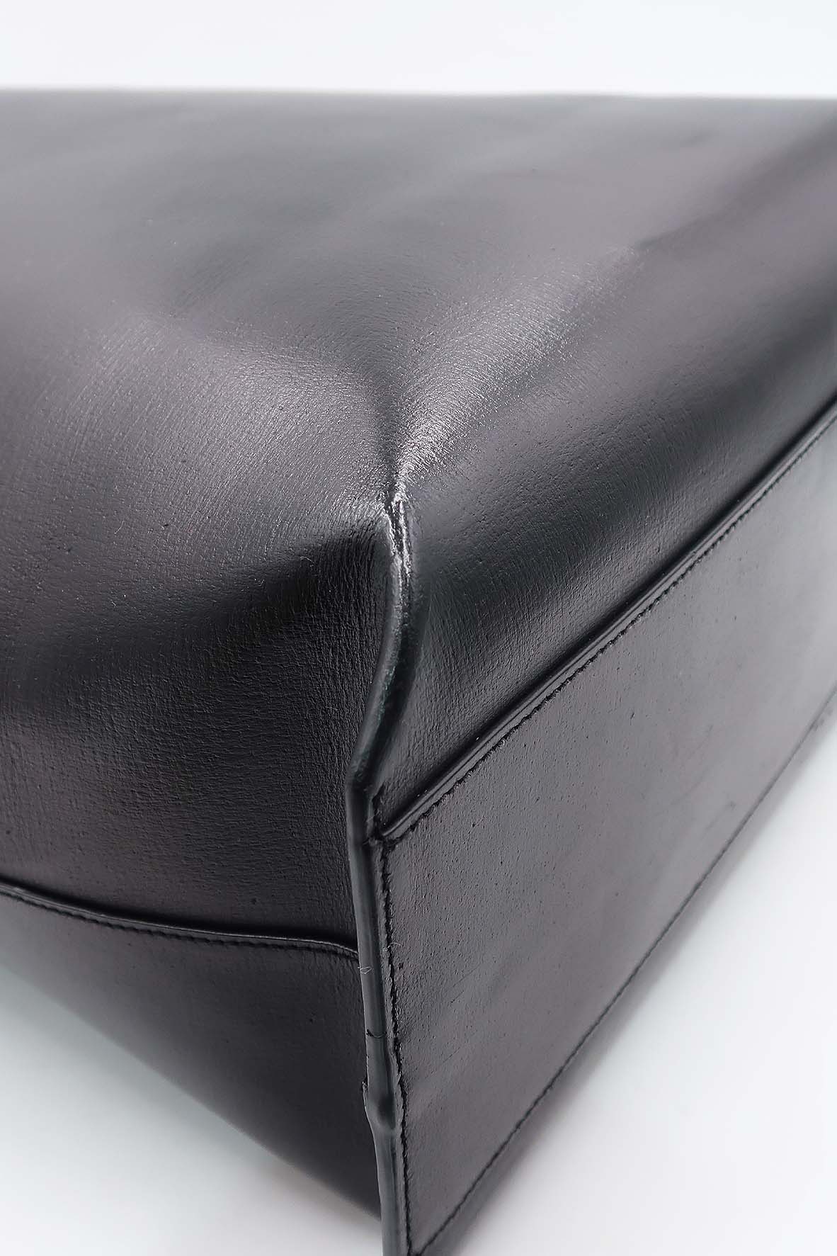 Perforated YSL Tote Black