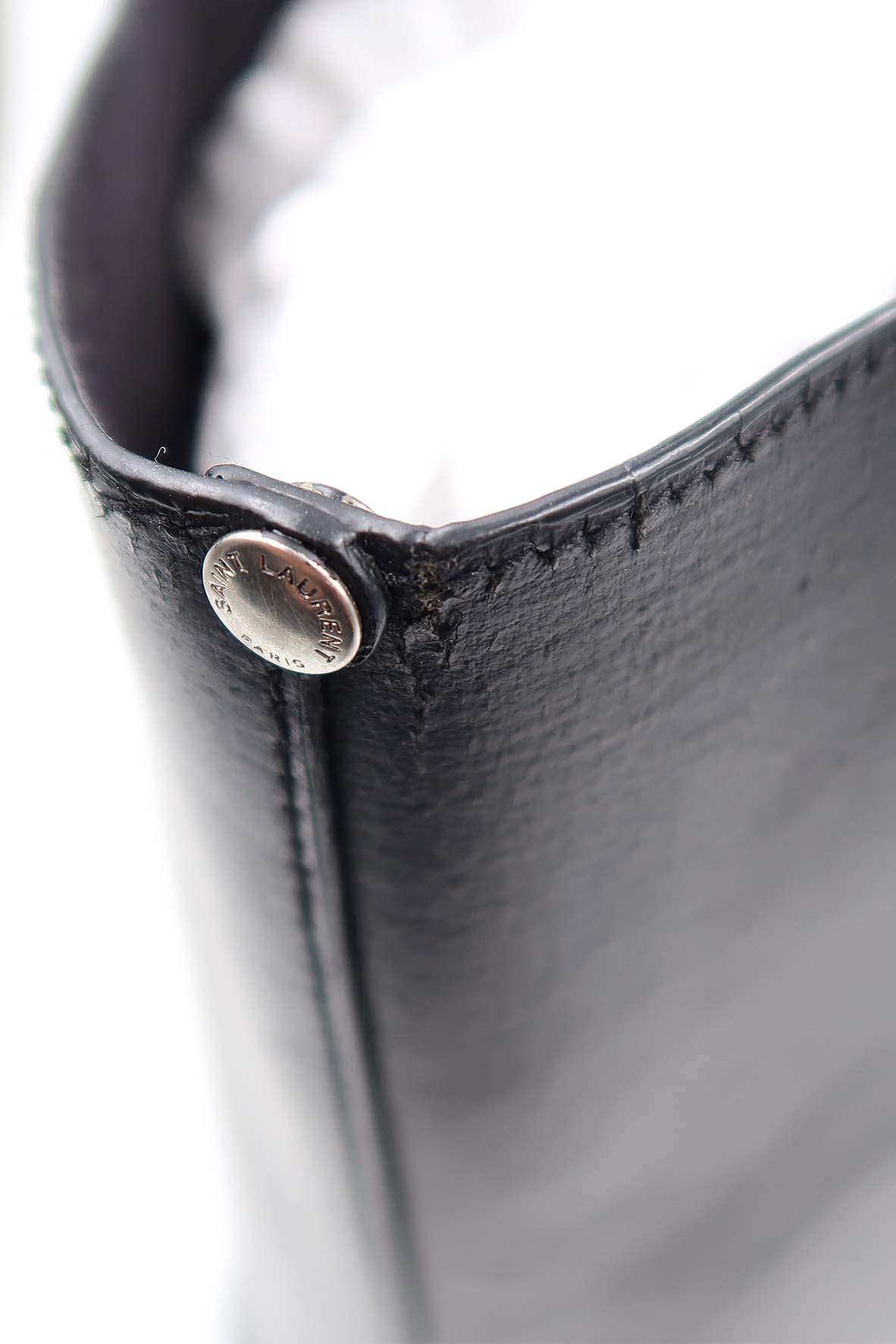 Perforated YSL Tote Black