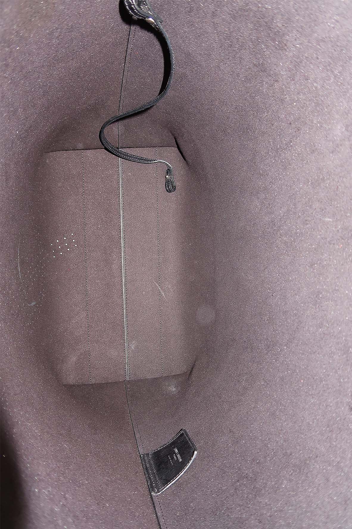 Perforated YSL Tote Black