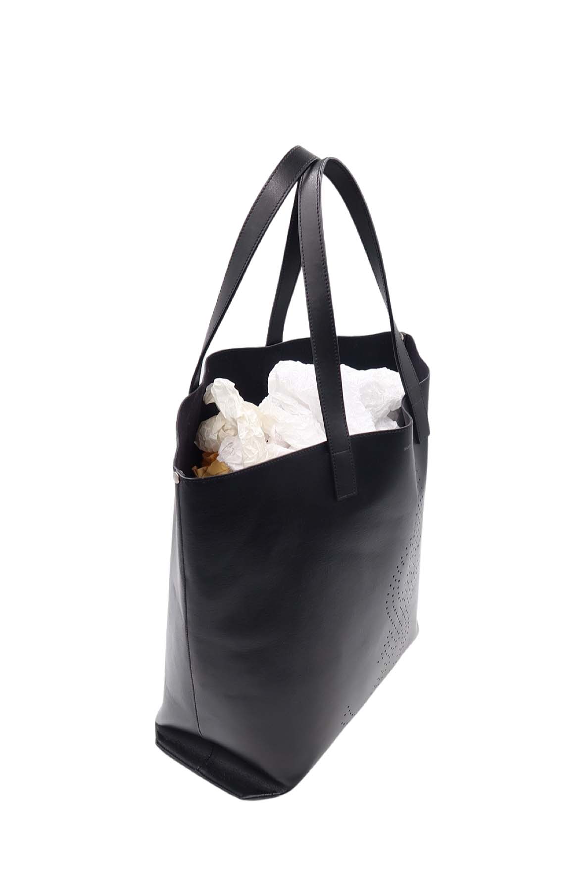 Perforated YSL Tote Black