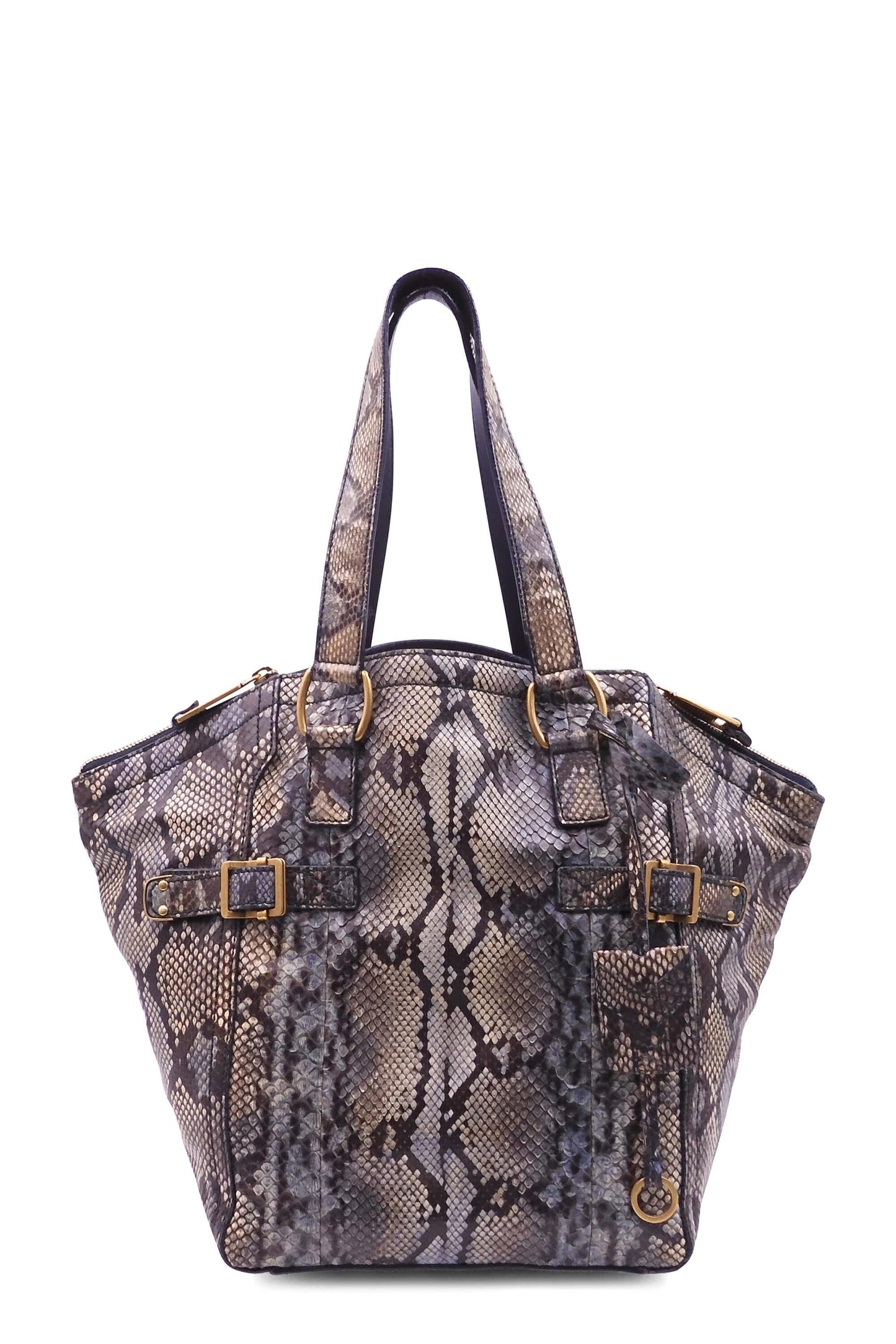 Python Downtown Tote Grey Blue