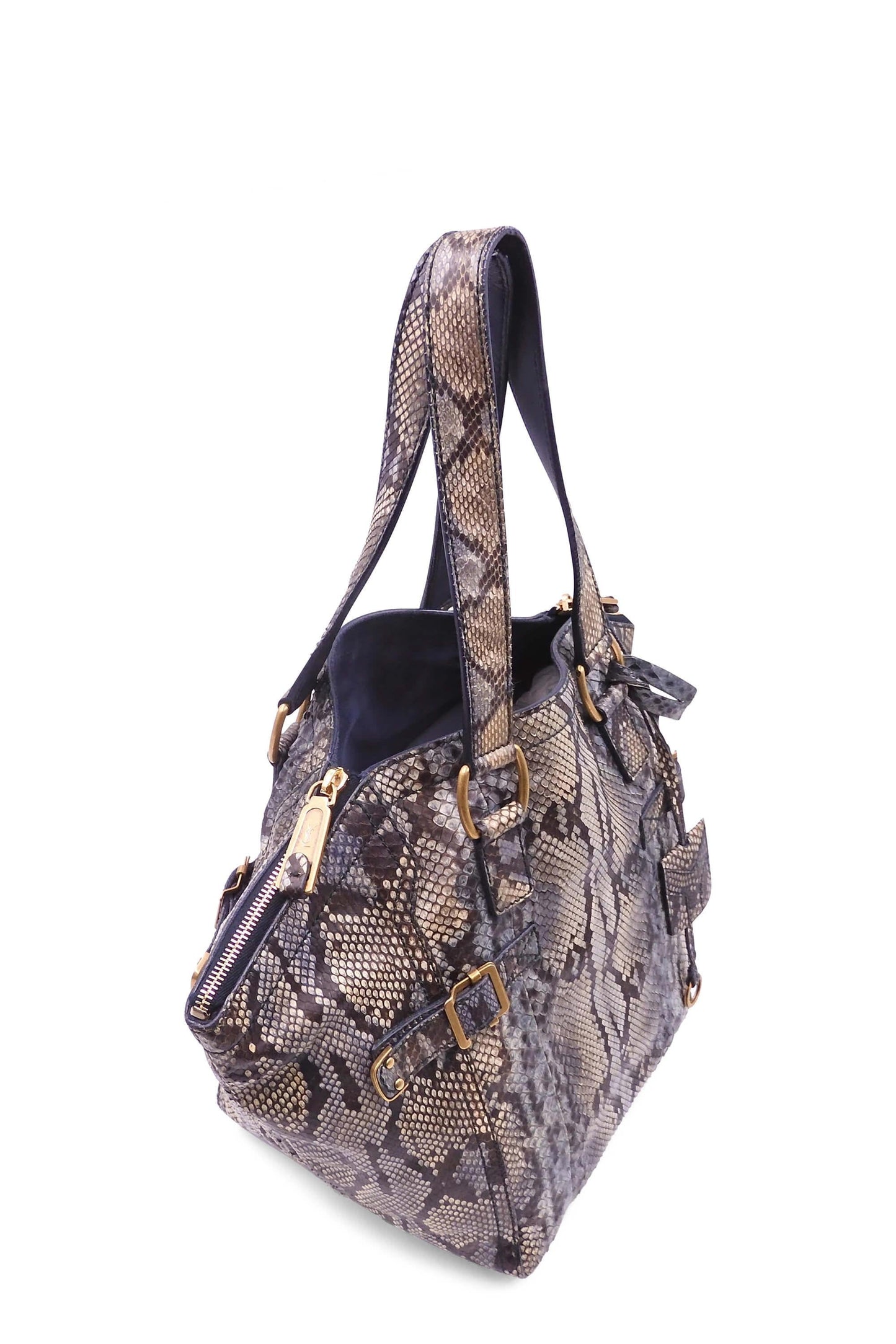 Python Downtown Tote Grey Blue