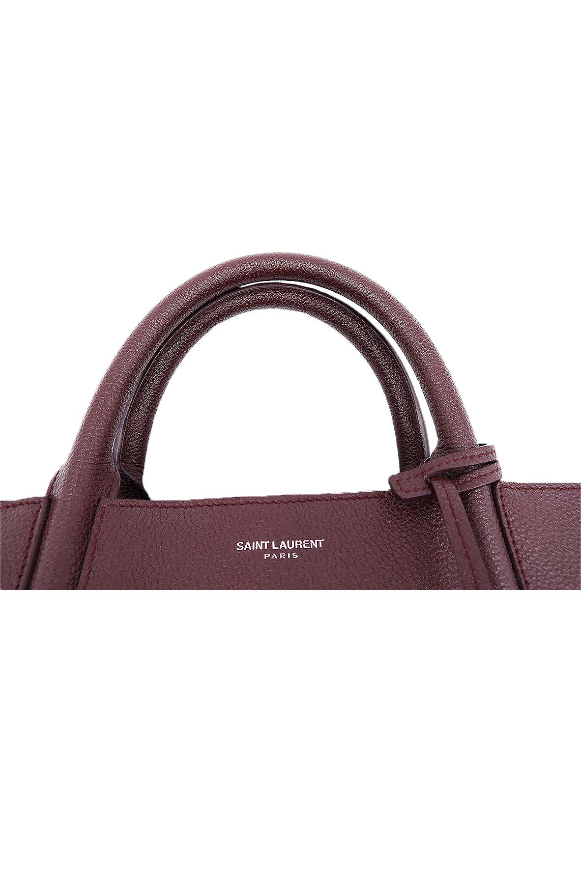 Small Cabas Rive Gauche Bag Amaranto