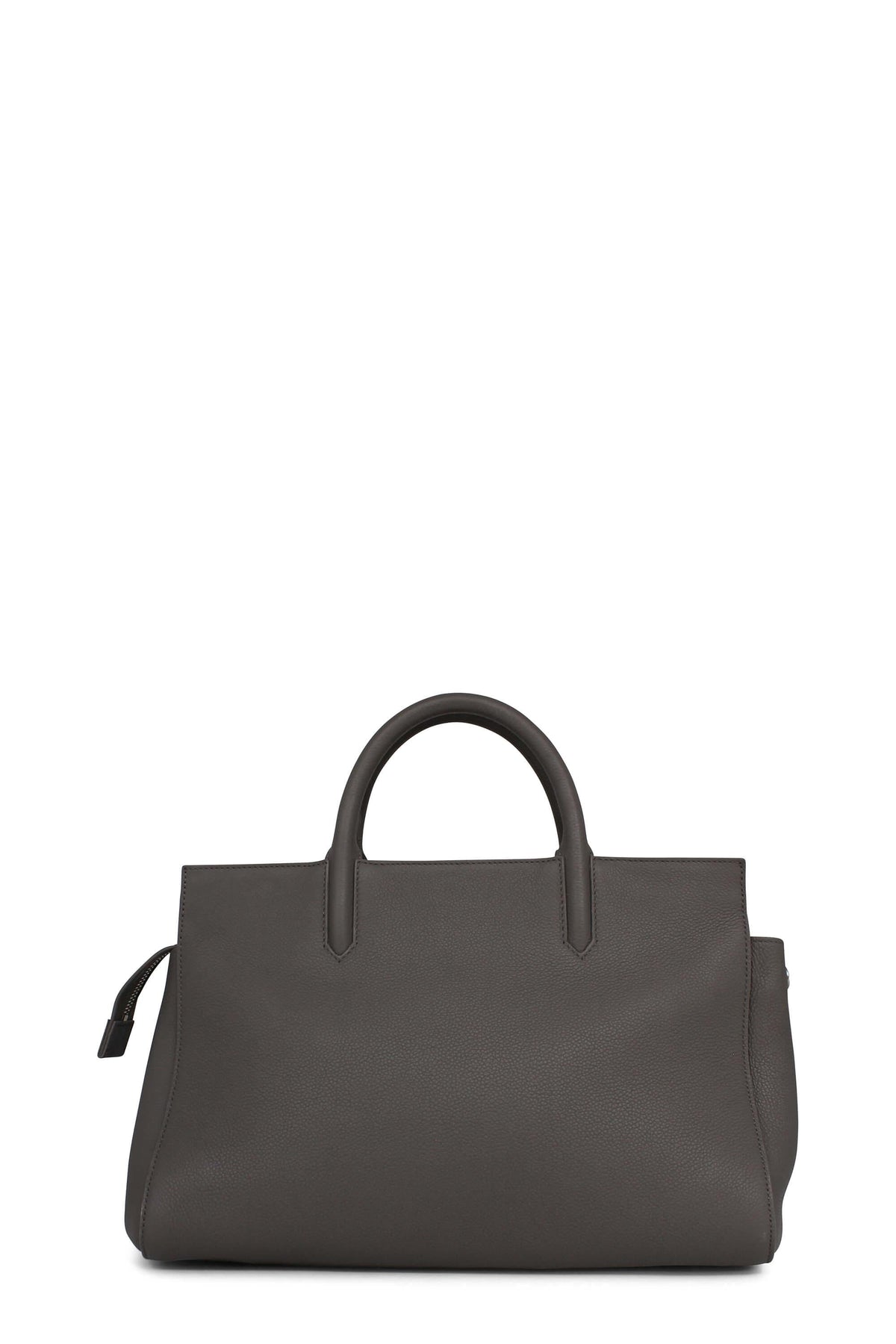 Small Cabas Rive Gauche with Front Pocket Grey