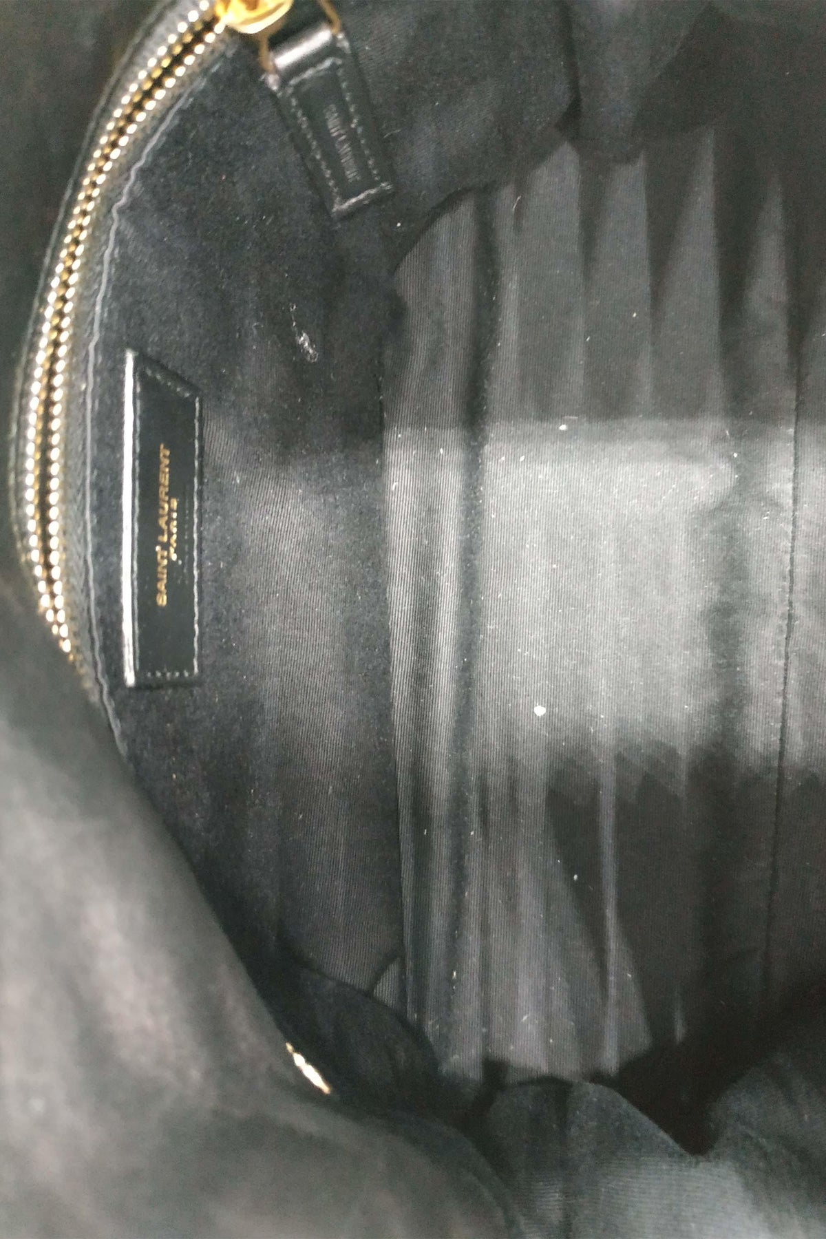Small Loulou Puffer Bag Black