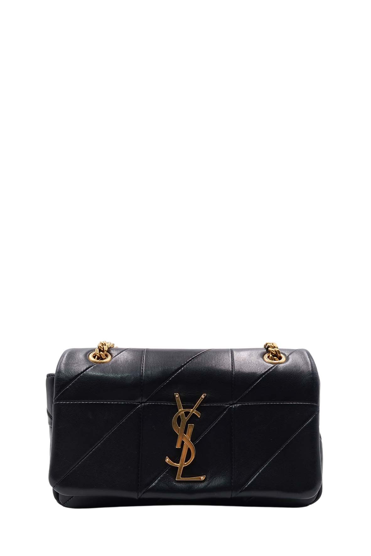 Small Monogram Jamie Shoulder Bag Black