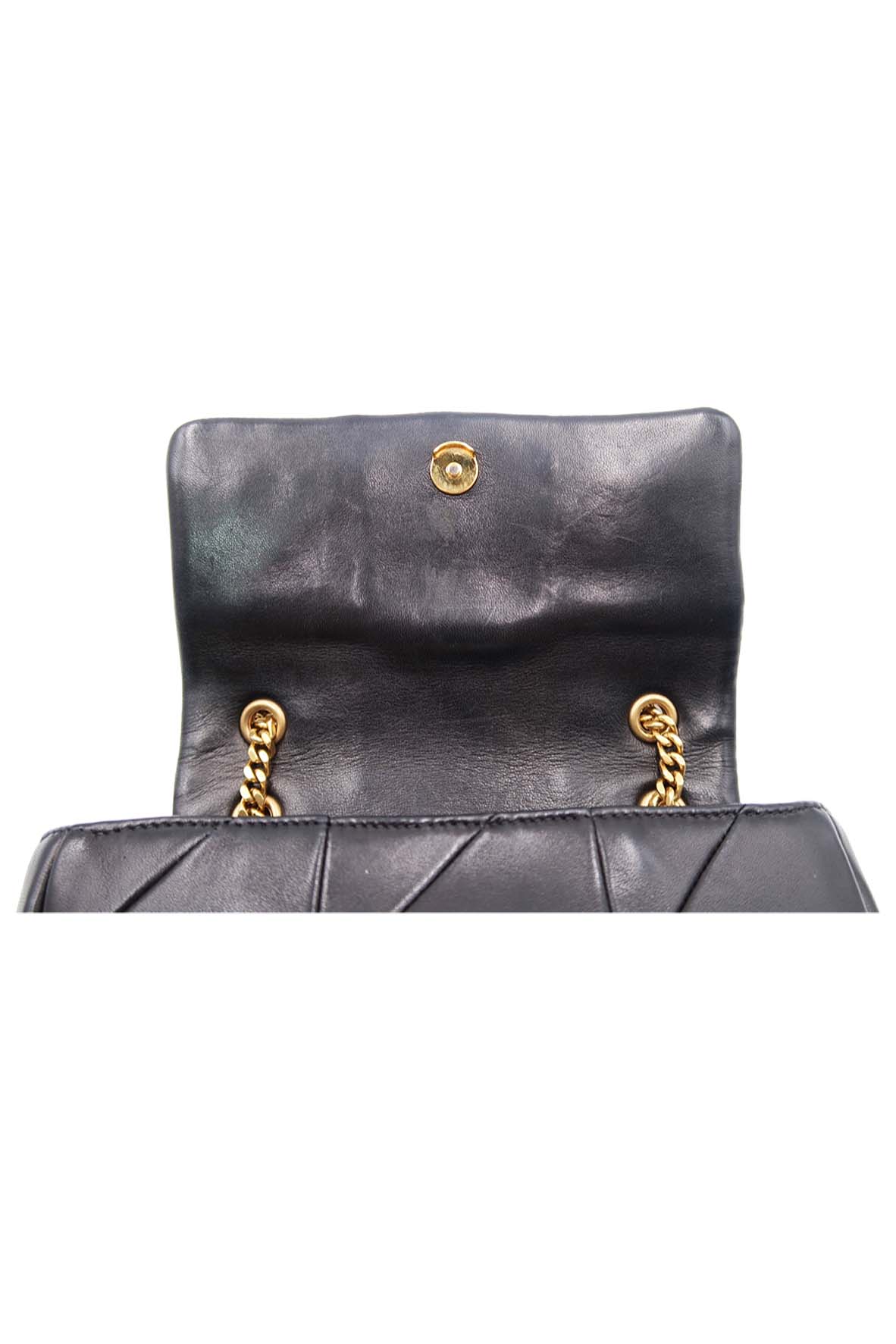 Small Monogram Jamie Shoulder Bag Black