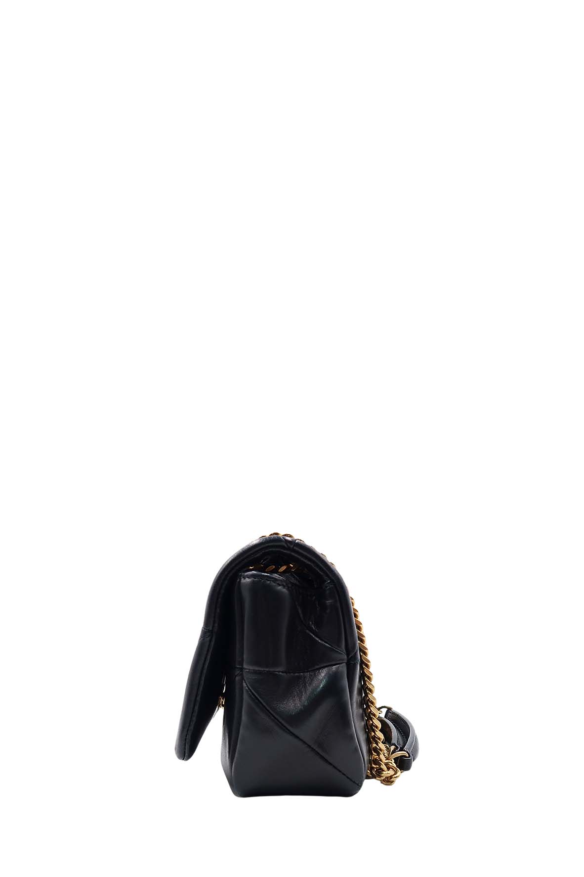 Small Monogram Jamie Shoulder Bag Black