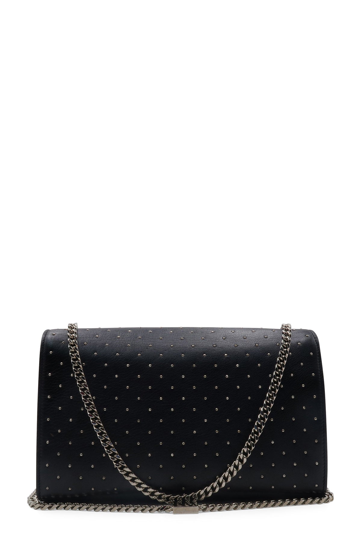 Studded Monogram Medium Kate Black