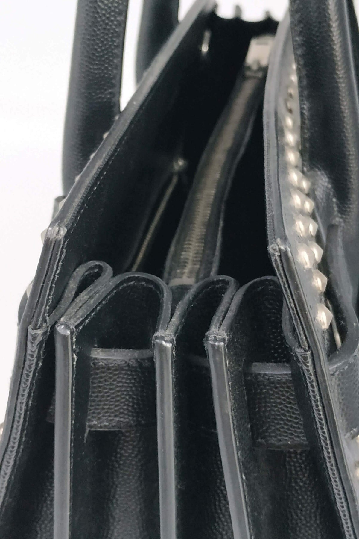 Studded Small Sac De Jour Black