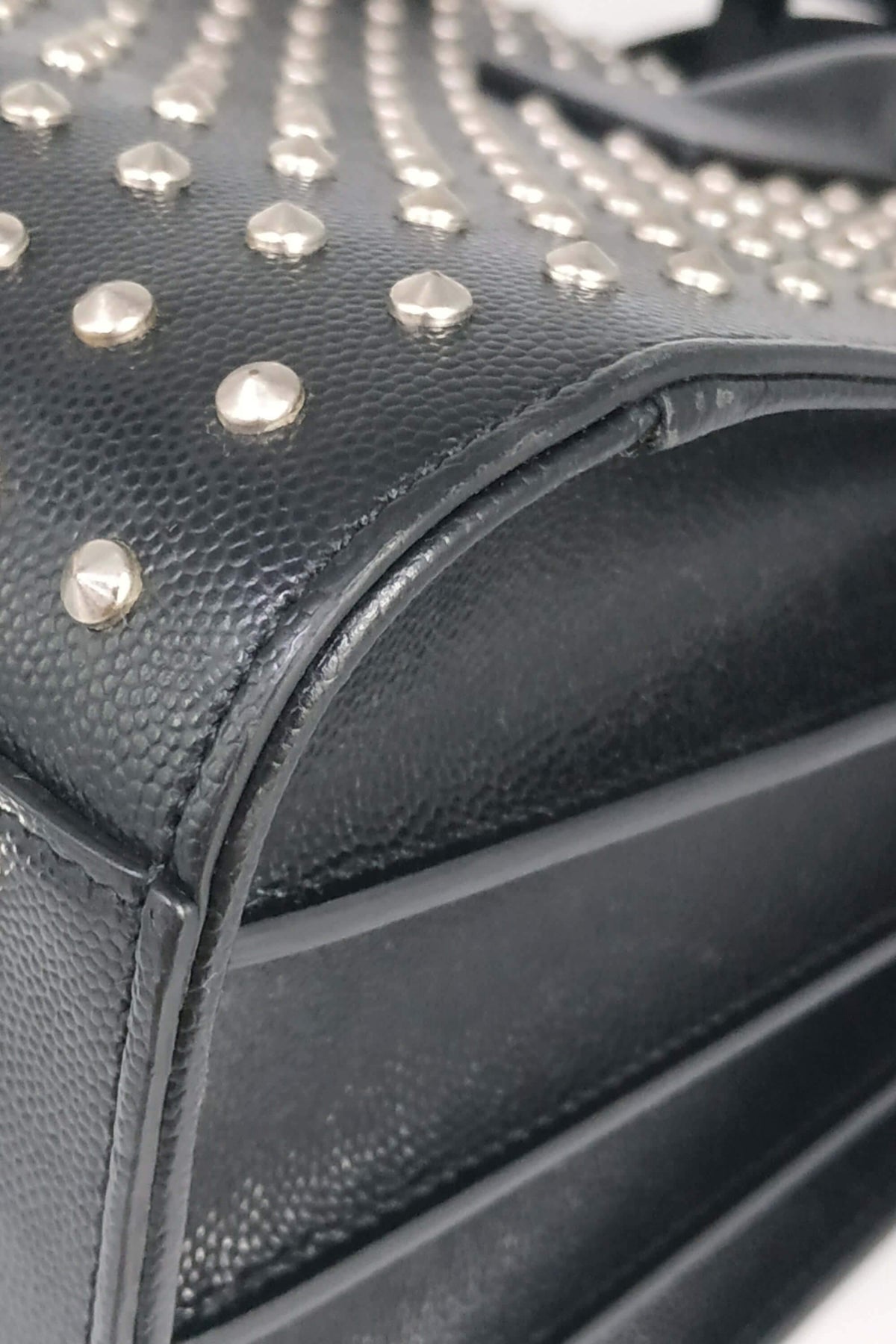 Studded Small Sac De Jour Black