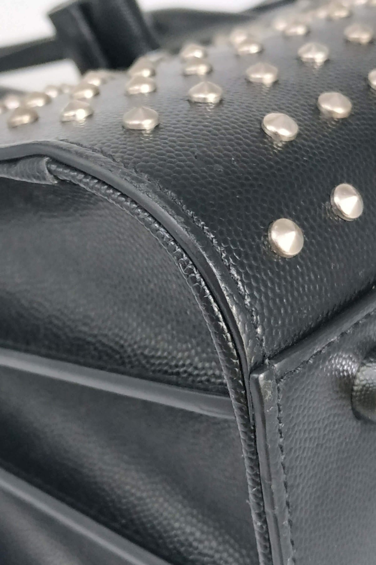 Studded Small Sac De Jour Black