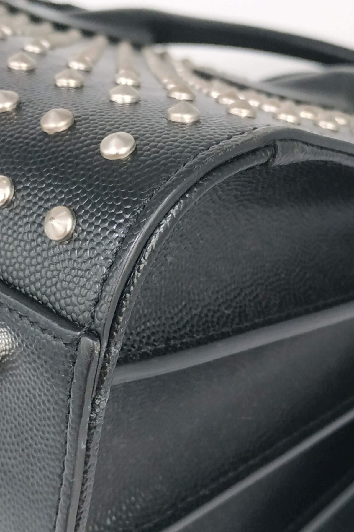 Studded Small Sac De Jour Black