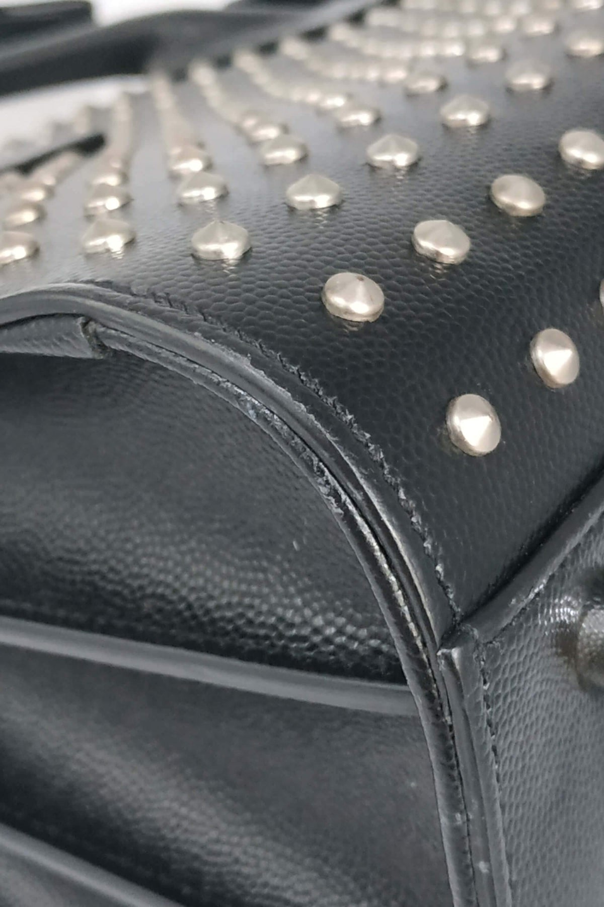 Studded Small Sac De Jour Black