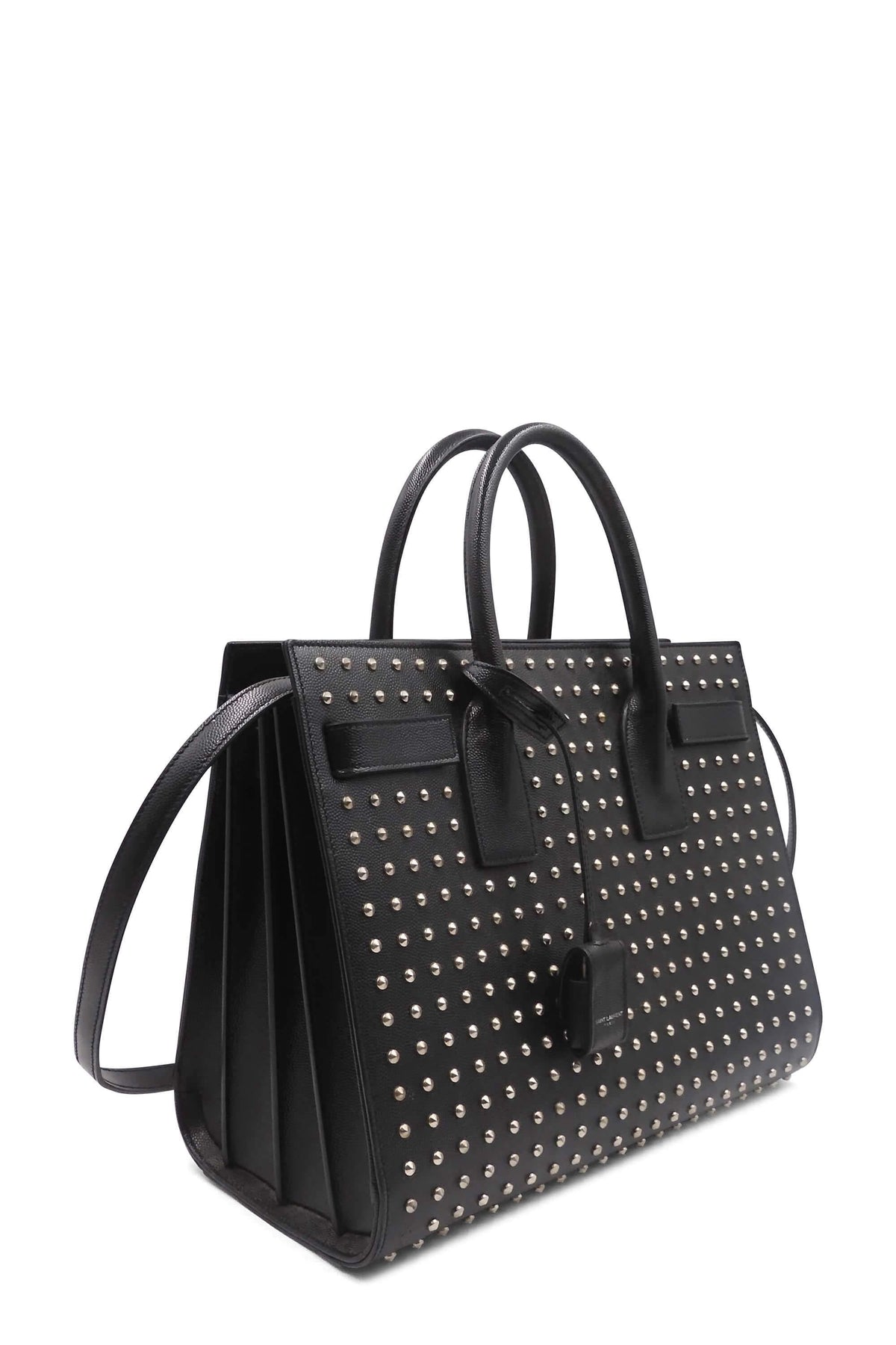 Studded Small Sac De Jour Black