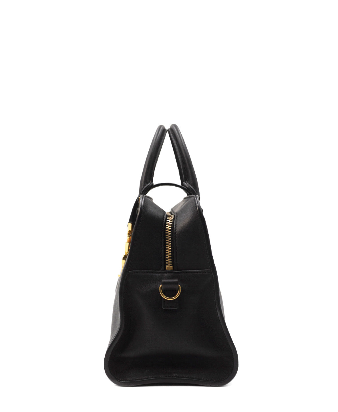 Small Monogram Downtown Cabas Black