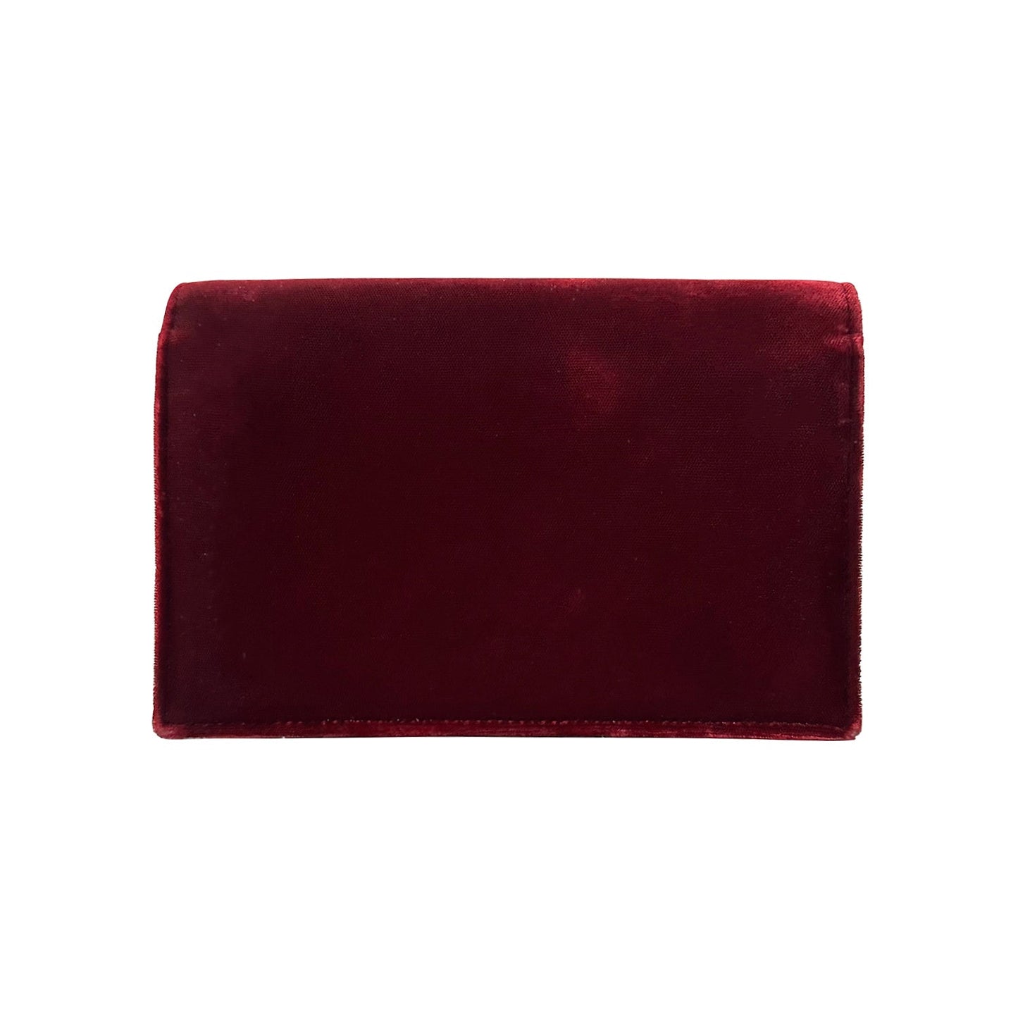 Saint Laurent Kate Velvet Shoulder Bag