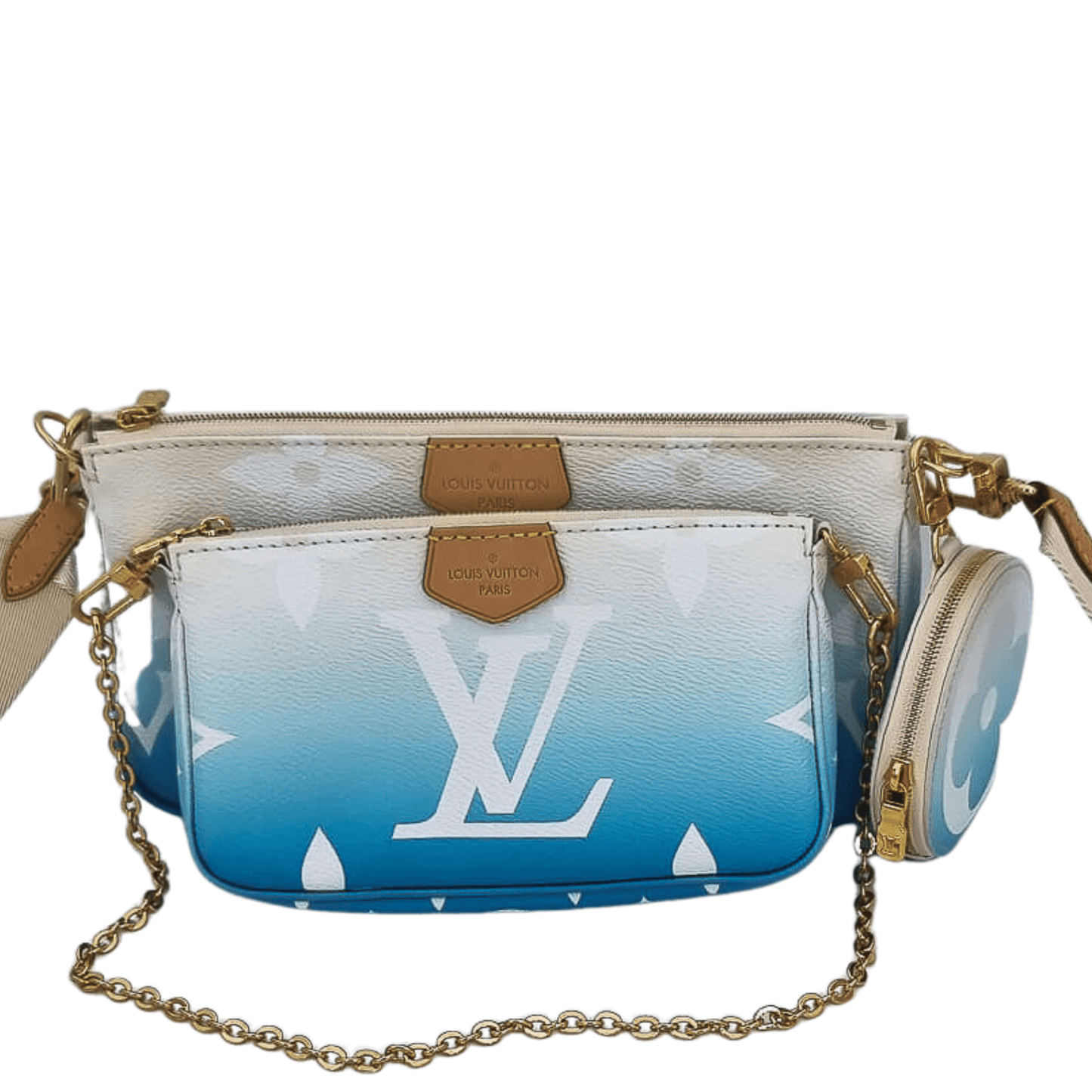 Louis Vuitton Multi Pochette Accessories By The Pool Blue