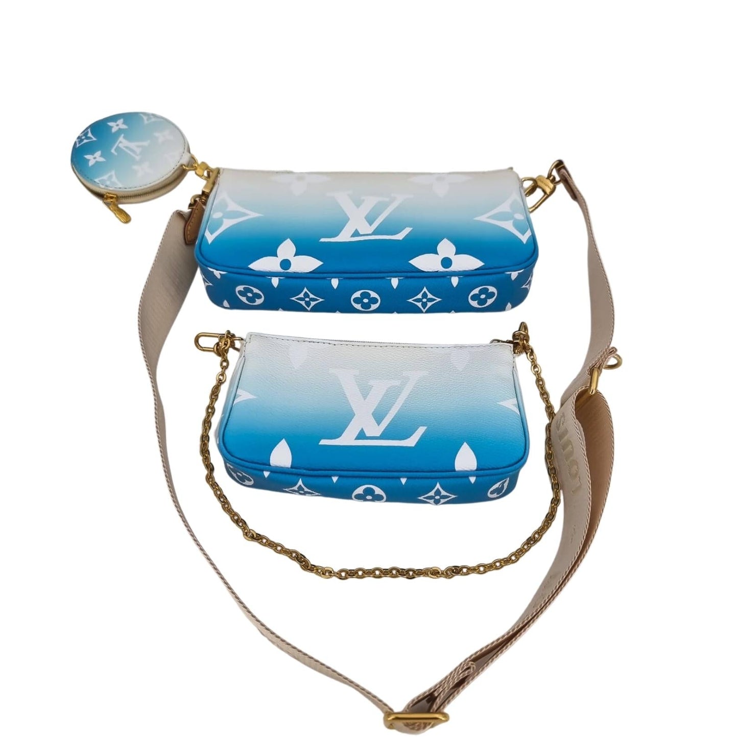 Louis Vuitton Multi Pochette Accessories By The Pool Blue