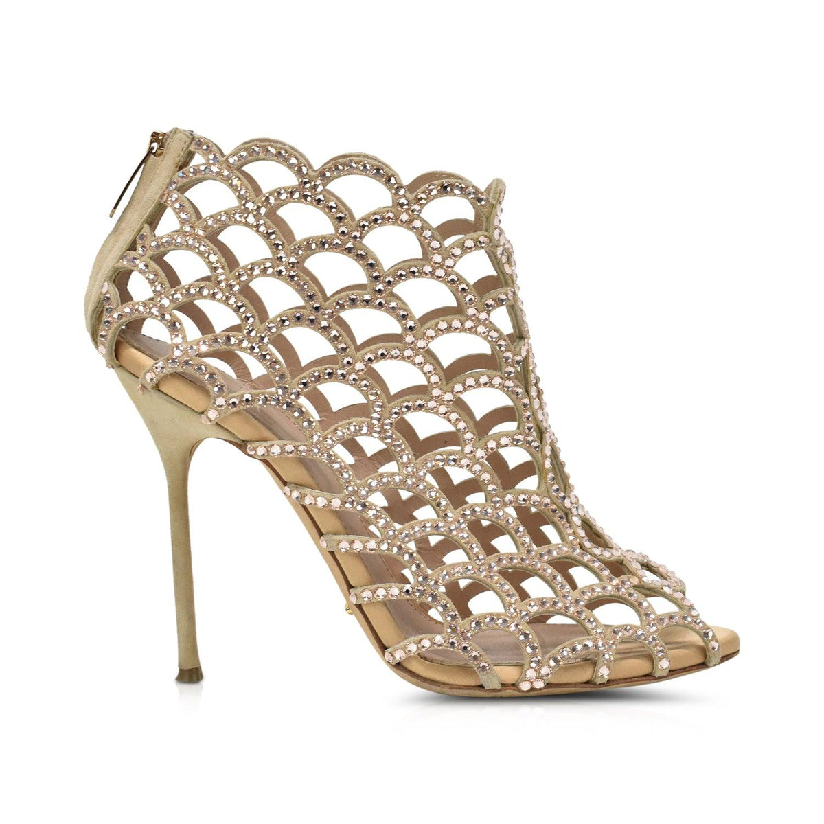 Sergio Rossi Peeptoe Heels - Women's 37