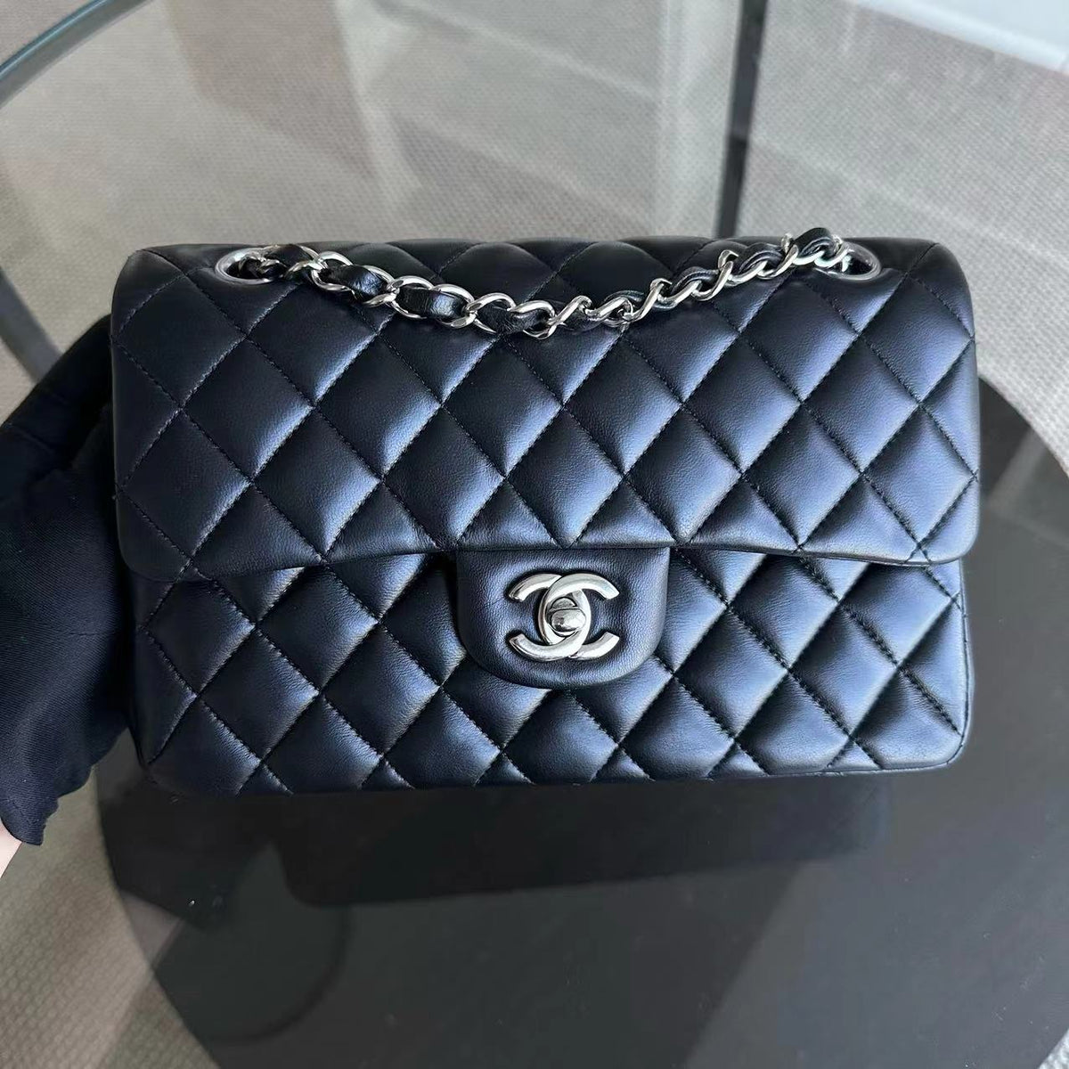 *Series 29* Small Small Quilted Lambskin Black SHW No 29