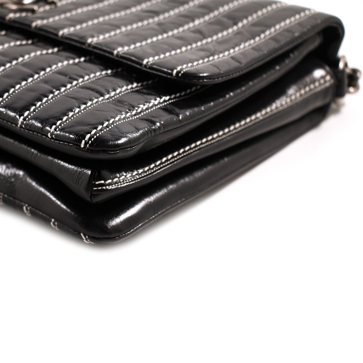 Chanel Vertical Single Flap Bag