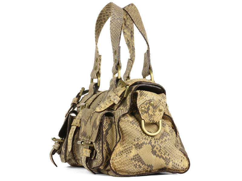 Mulberry Natural Python Roxanne