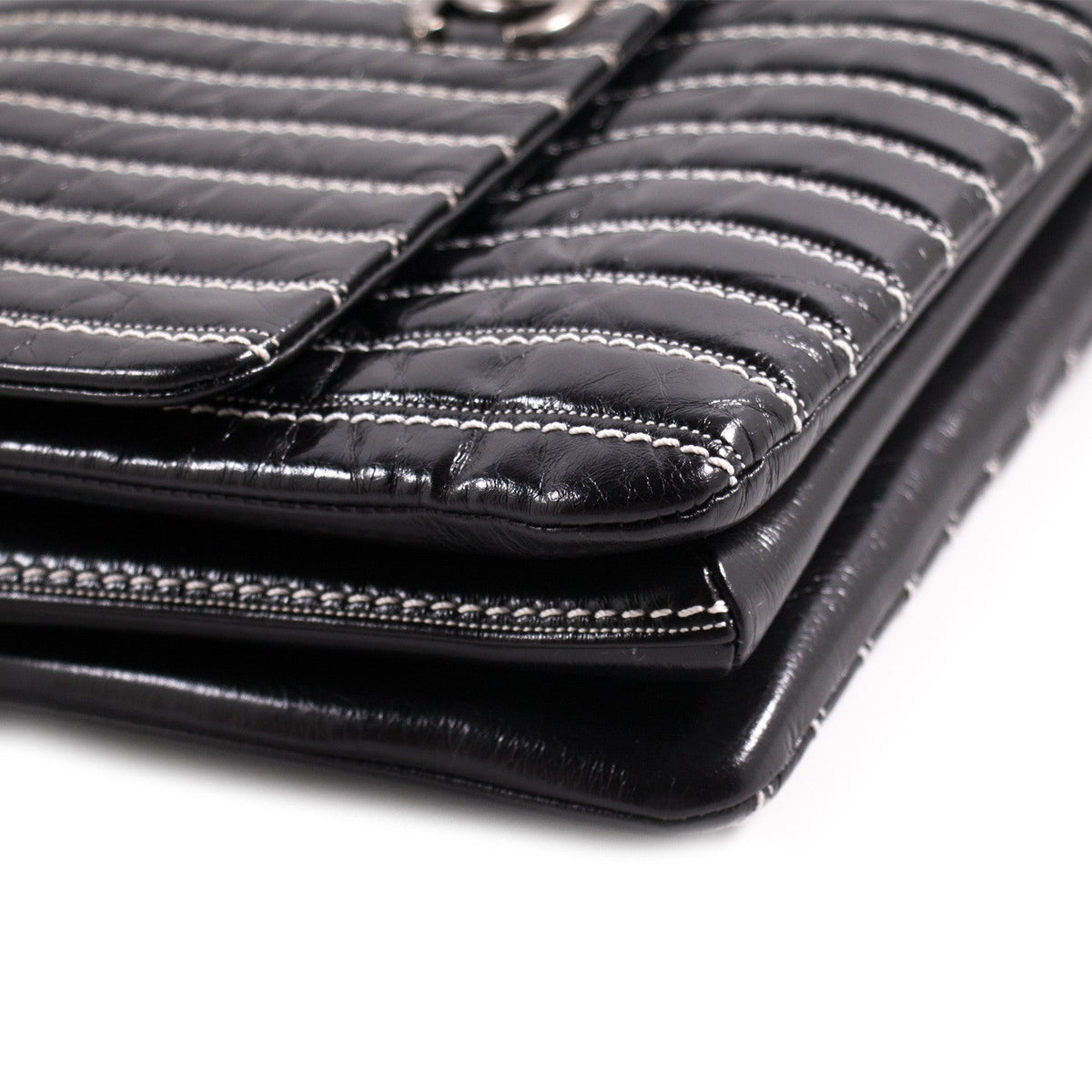 Chanel Vertical Single Flap Bag