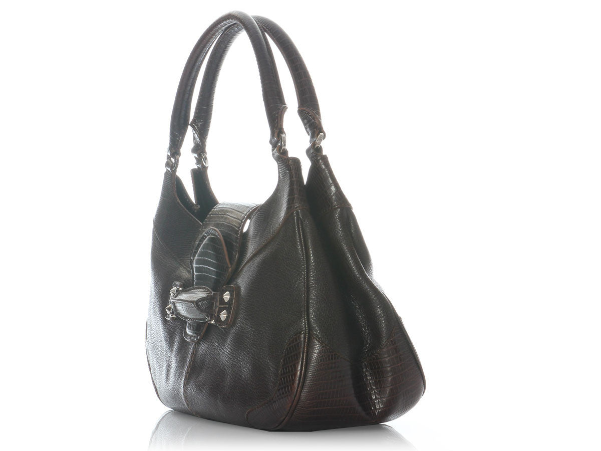 Tod's Brown Mascherina Shoulder Bag