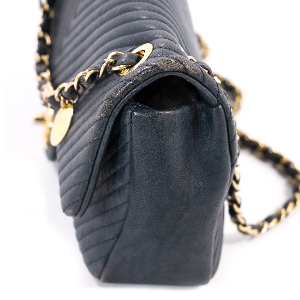 Chanel Medium Chevron Flap Bag