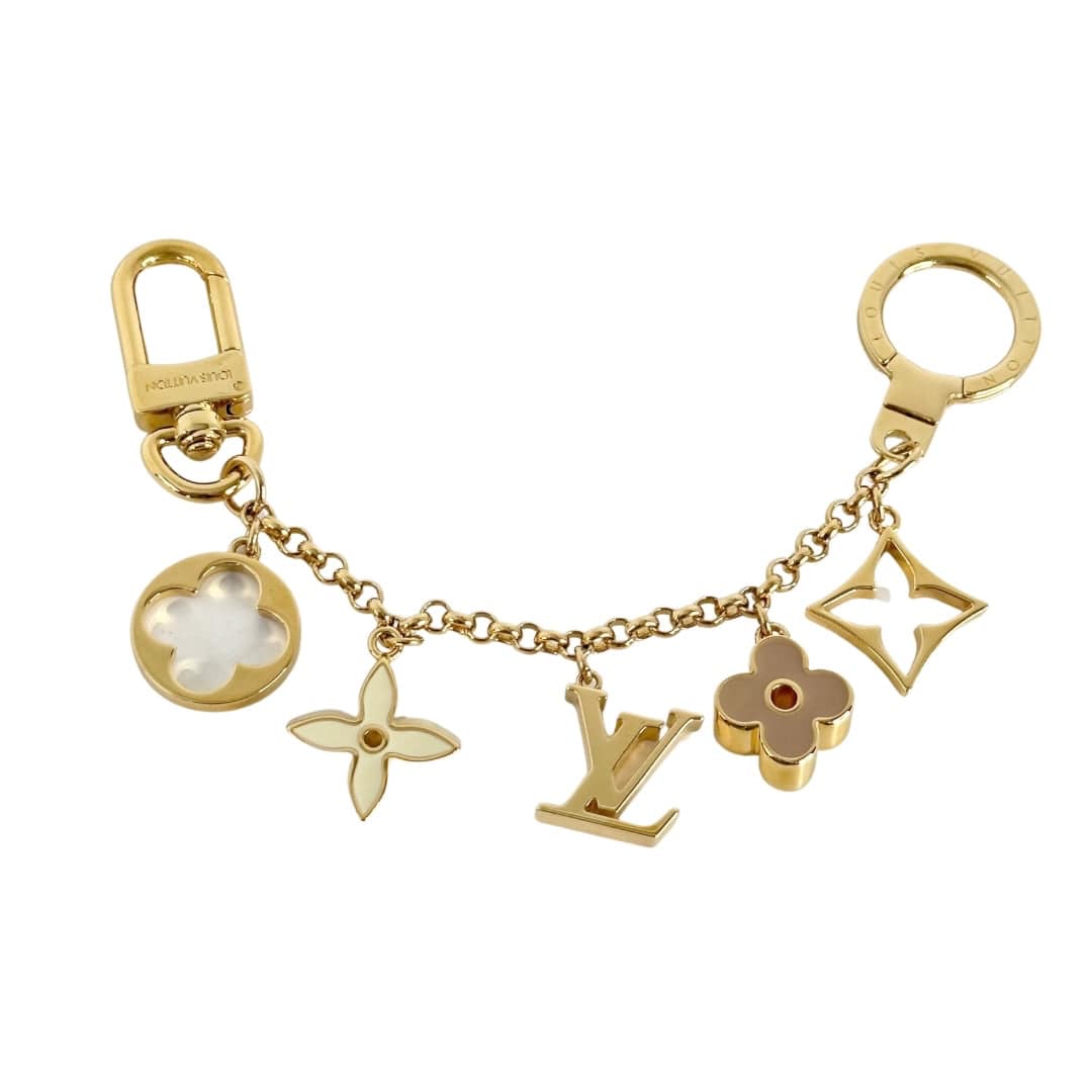 Louis Vuitton Fleur de Monogram Bag Charm Chain