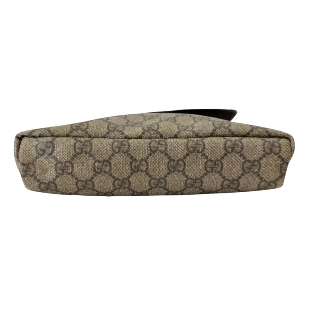 Gucci GG Canvas Brown Web Crossbody