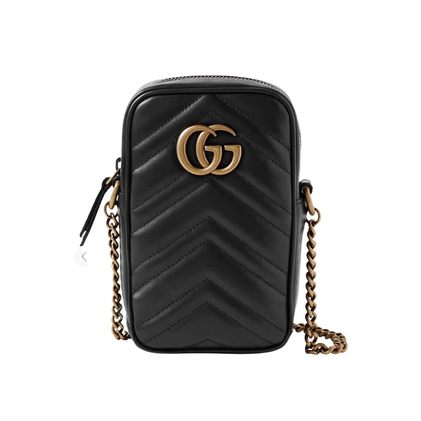 Gucci GG Marmont Matelasse Mini Phone Crossbody