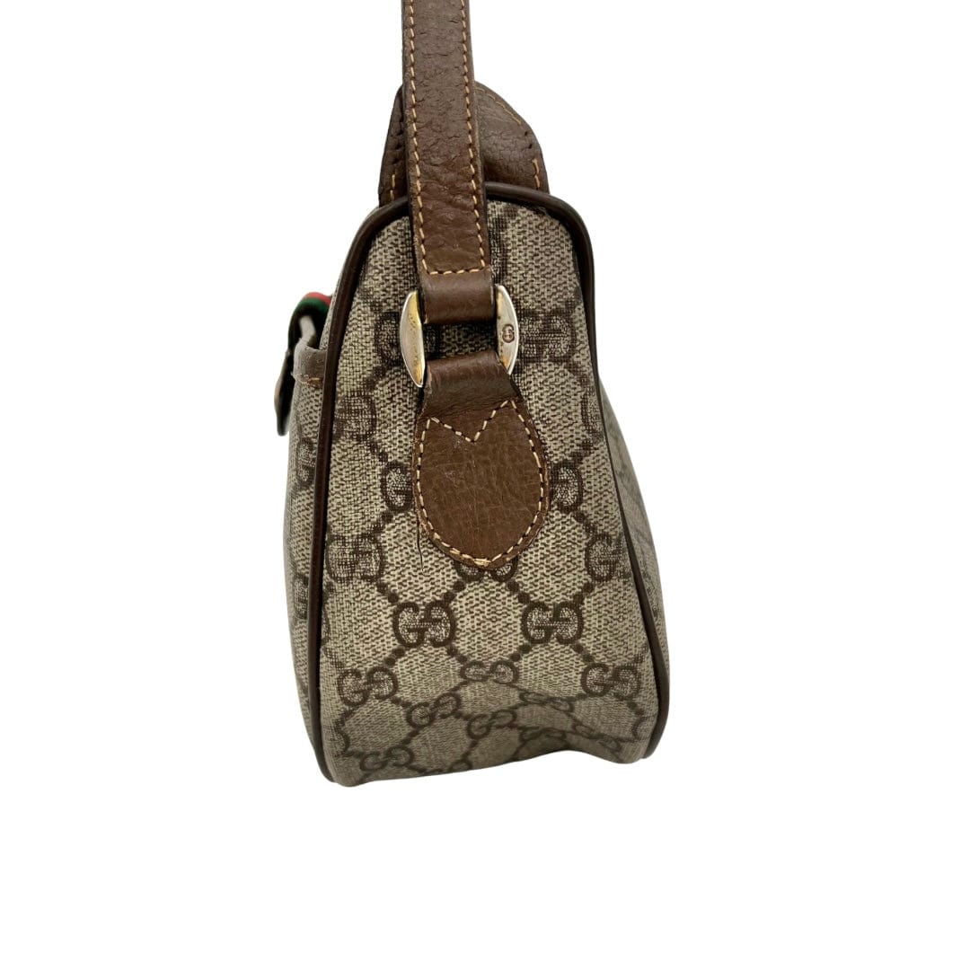Gucci Vintage GG Plus Ophidia Web Crossbody