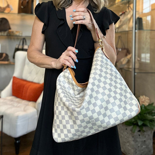 Louis Vuitton Damier Azur Delightful MM