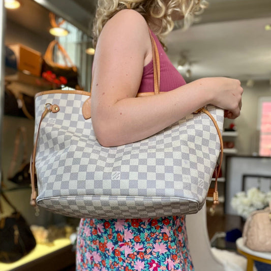 Louis Vuitton Damier Azur Neverfull MM