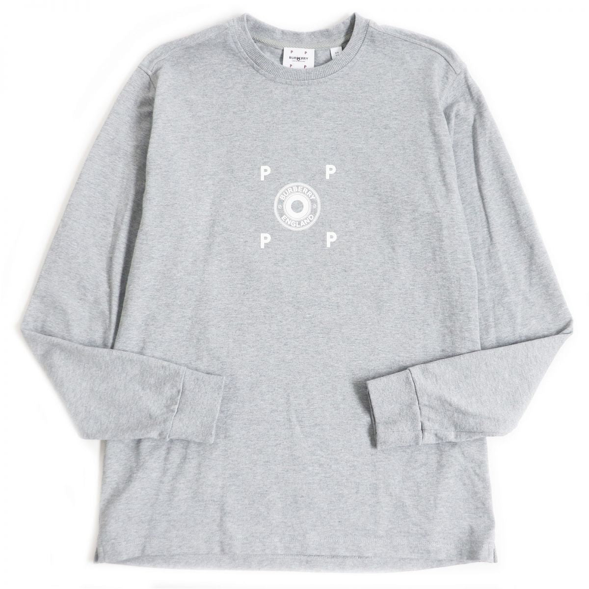 Burberry XS Logo Print Sweatshirt Grey
