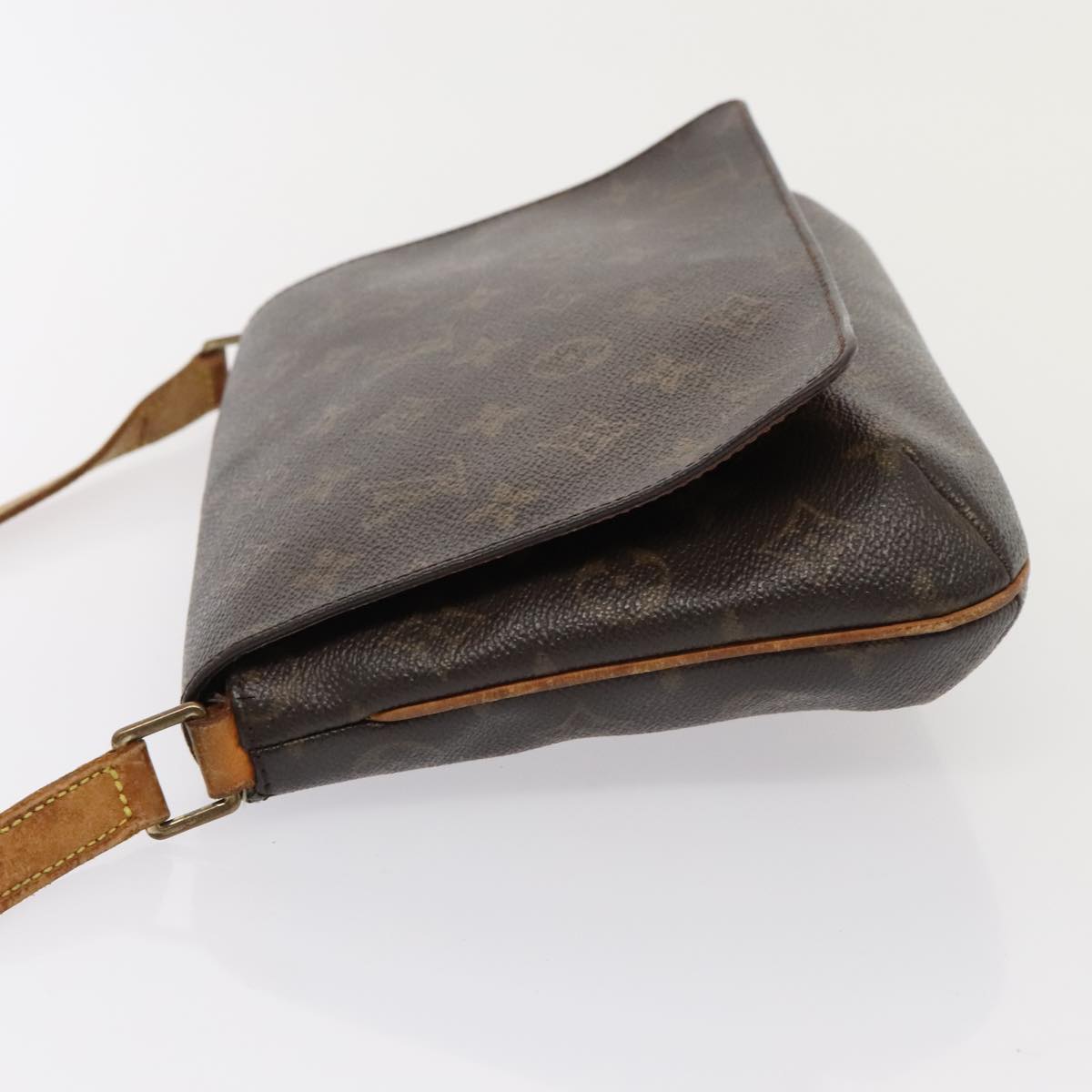 LOUIS VUITTON Monogram Musette Tango Long Shoulder Bag M51388 LV Auth tb1131