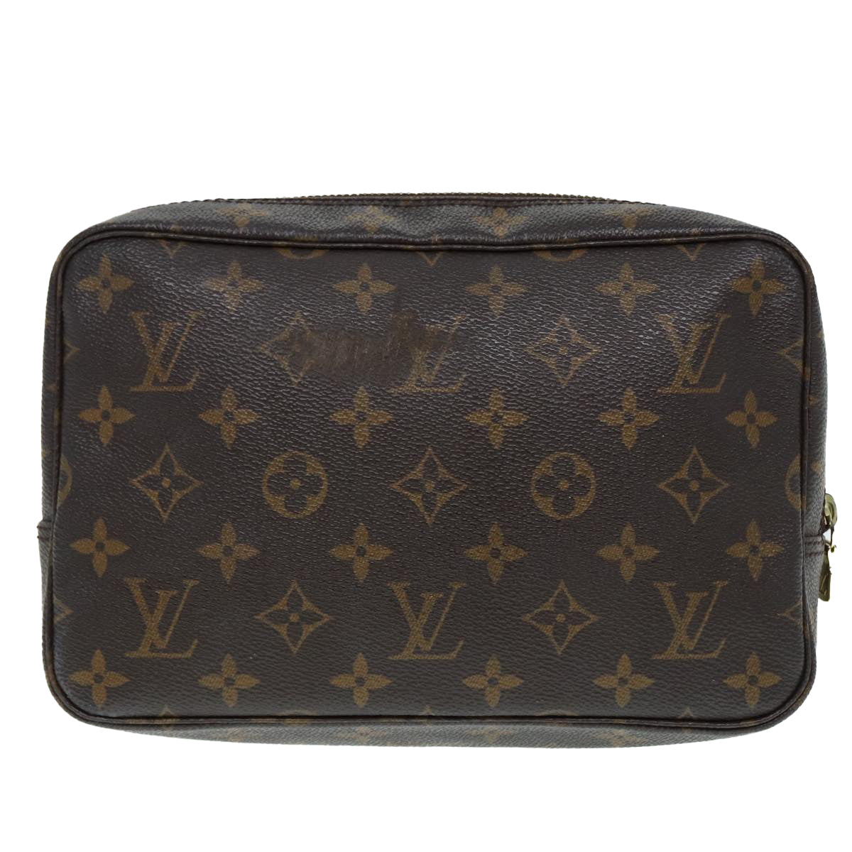 LOUIS VUITTON Monogram Trousse Toilette 23 Clutch Bag M47524 LV Auth tb1132