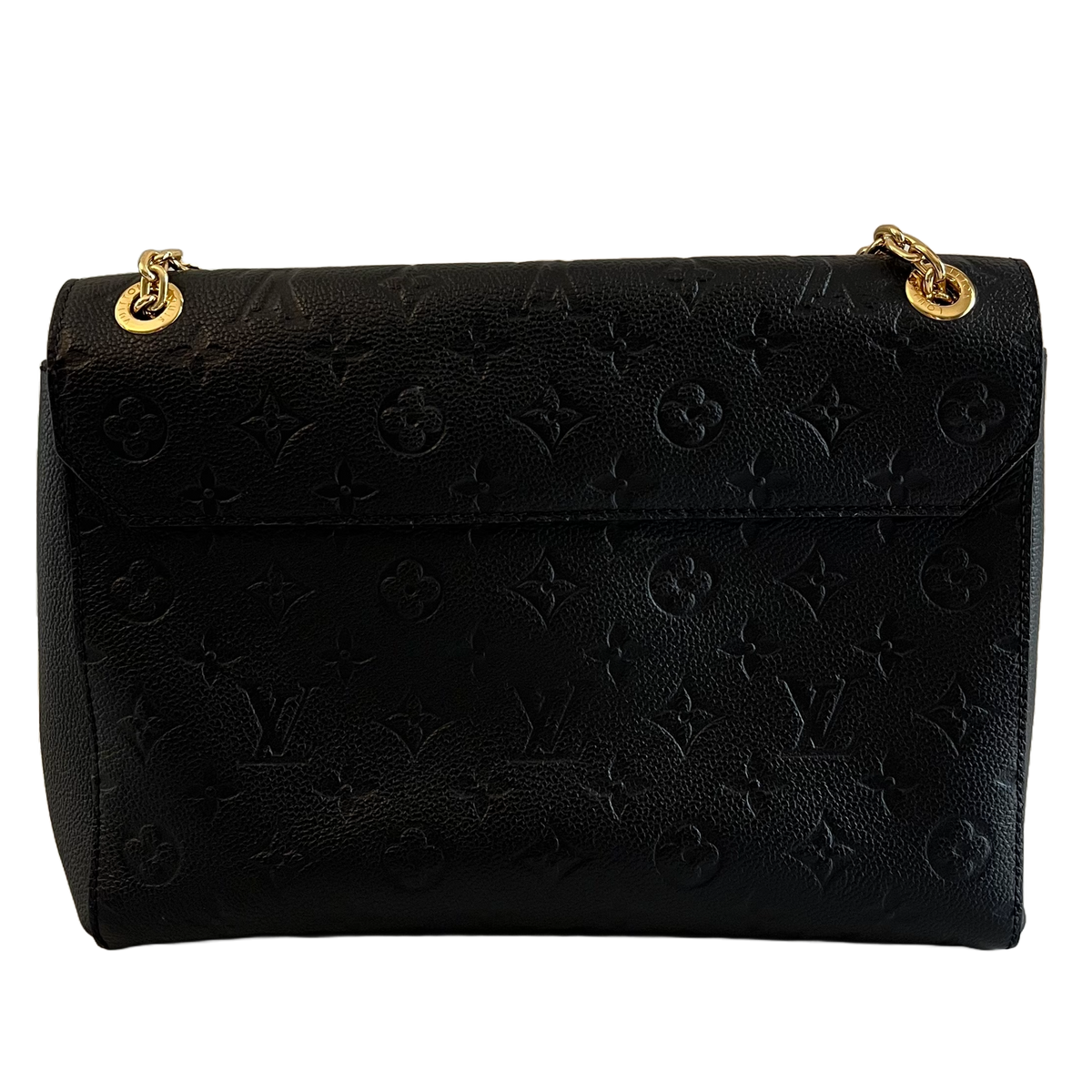 Louis Vuitton Vavin MM, Black Empreinte Leather
