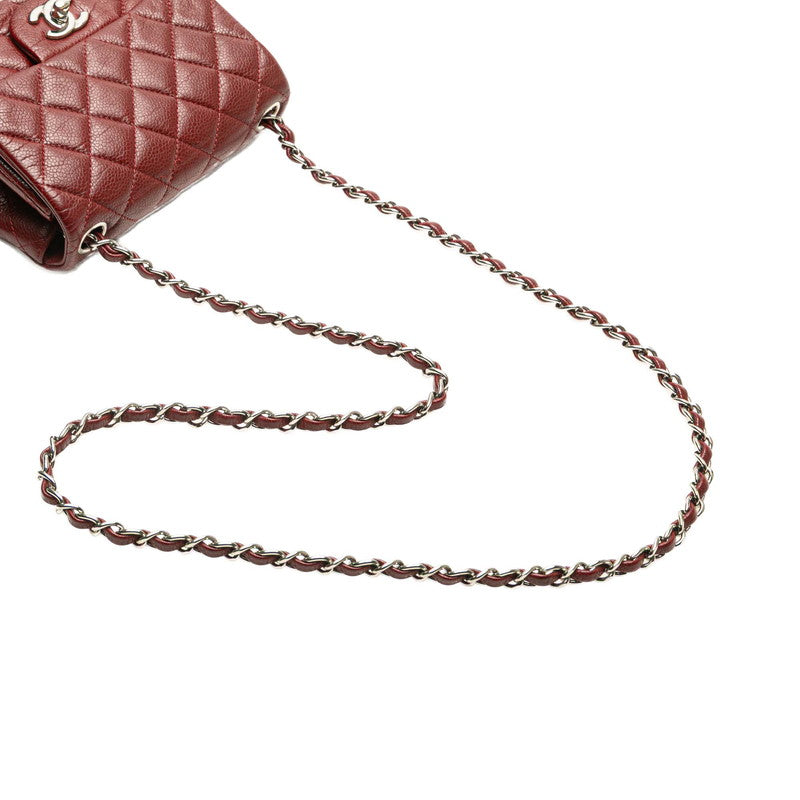 Chanel Coco Mark Matelasse Caviar Skin Shoulder Bag